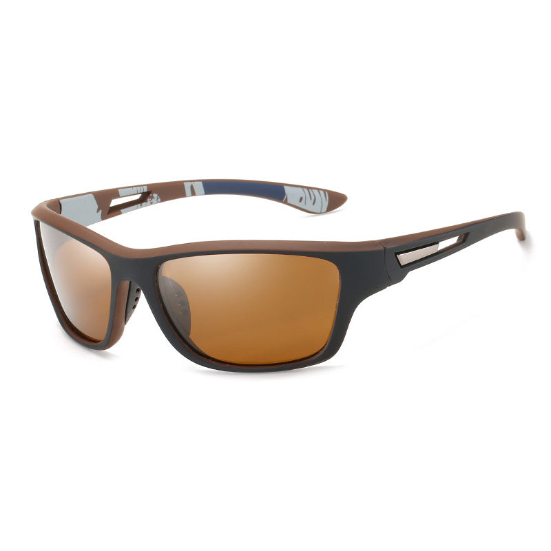 Outdoor sports sunglasses with glare-free polarized lens Bowlift