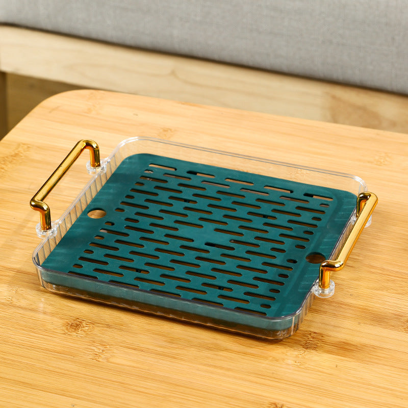 Light Luxury Draining Tea Tray | Bowlift