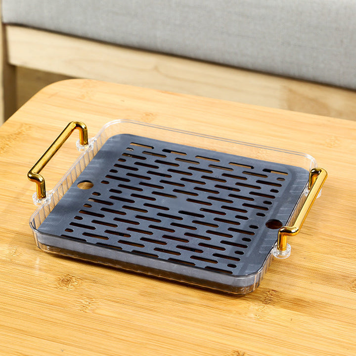 Light Luxury Draining Tea Tray | Bowlift