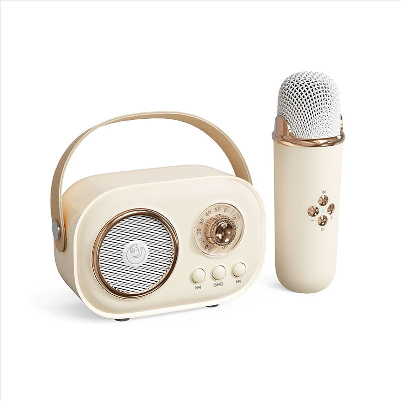 Portable Bluetooth speaker with wireless microphone | Bowlift