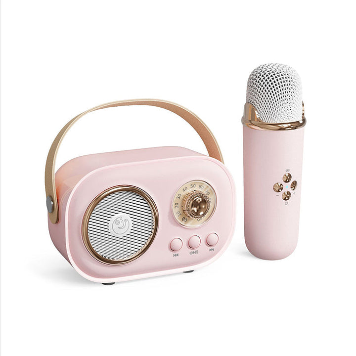 Portable Bluetooth speaker with wireless microphone | Bowlift