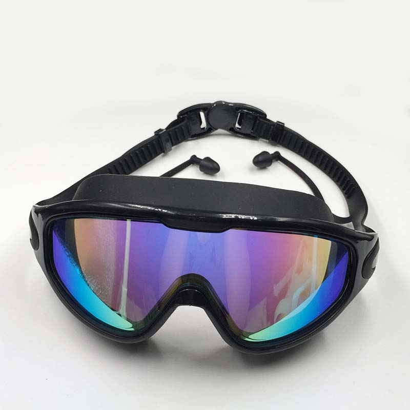 Wide View Anti-Fog Swimming Goggles Bowlift