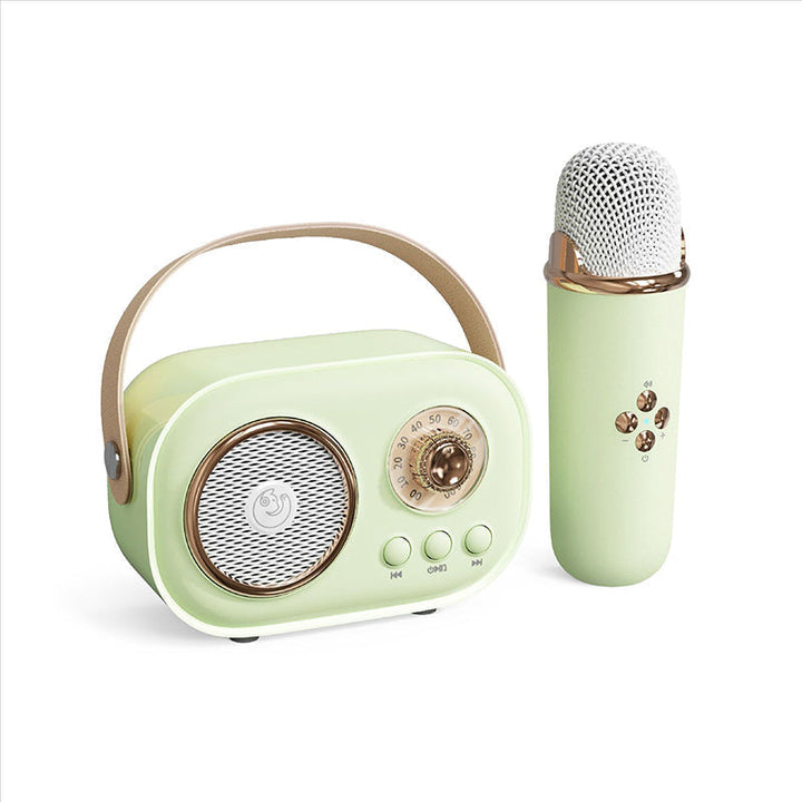 Portable Bluetooth speaker with wireless microphone | Bowlift