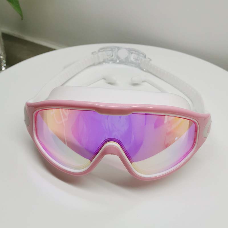 Wide View Anti-Fog Swimming Goggles Bowlift