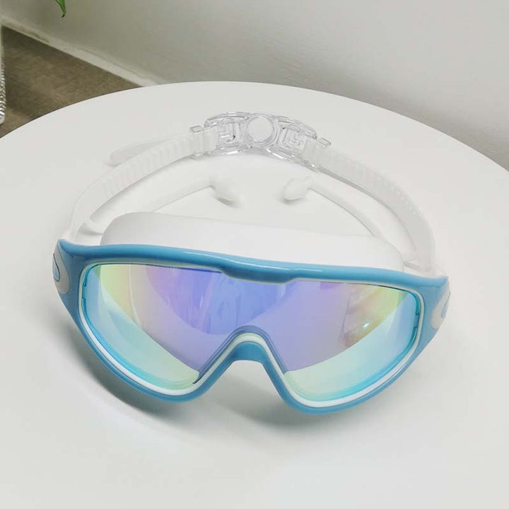 Wide View Anti-Fog Swimming Goggles Bowlift