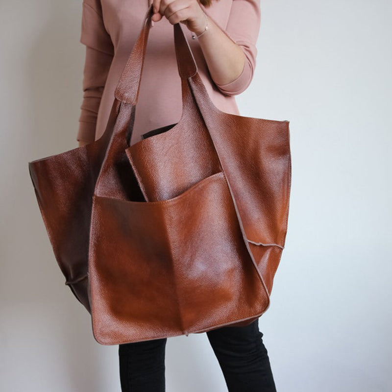 BowLift | Oversized Weekend Leather Handbags