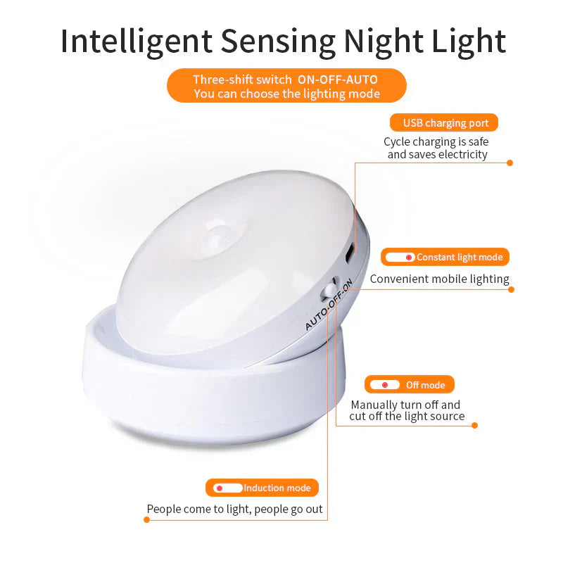 BowLift | Smart Motion Sensor Night Light - Elara