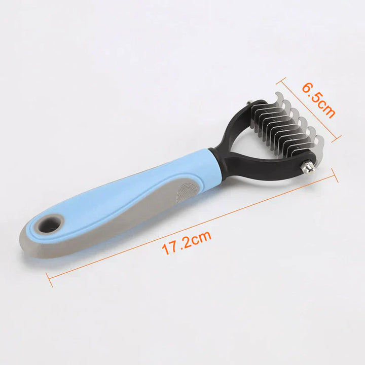 SmoothGroom Double-Sided Pet Grooming Comb Bowlift