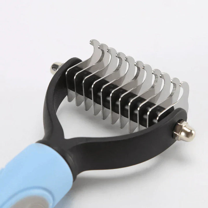 SmoothGroom Double-Sided Pet Grooming Comb Bowlift