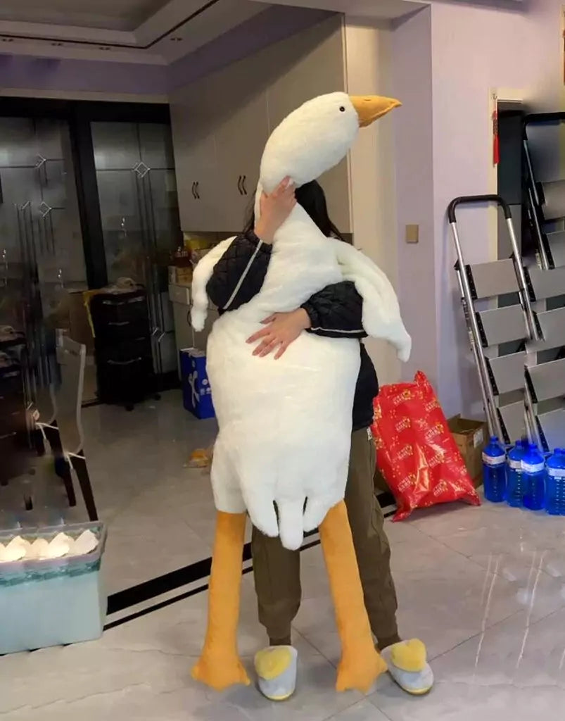 Giant Silly Goose Pillow + Plushie