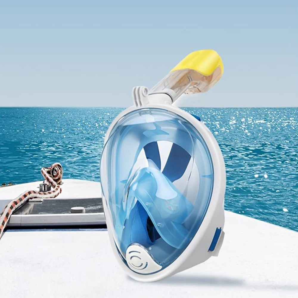 Snorkel mask for children and adults with snorkel and 180-degree visibility | Bowlift