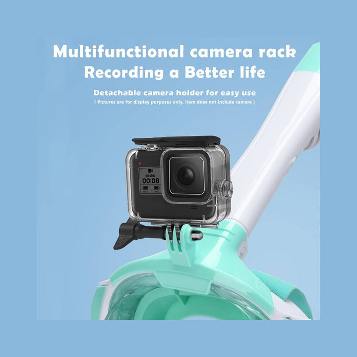 Snorkel mask for children and adults with snorkel and 180-degree visibility | Bowlift