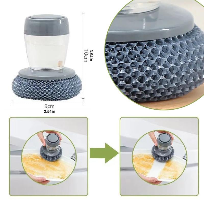 BowLift | Soap Dispenser Brush for the Kitchen - CleanEase