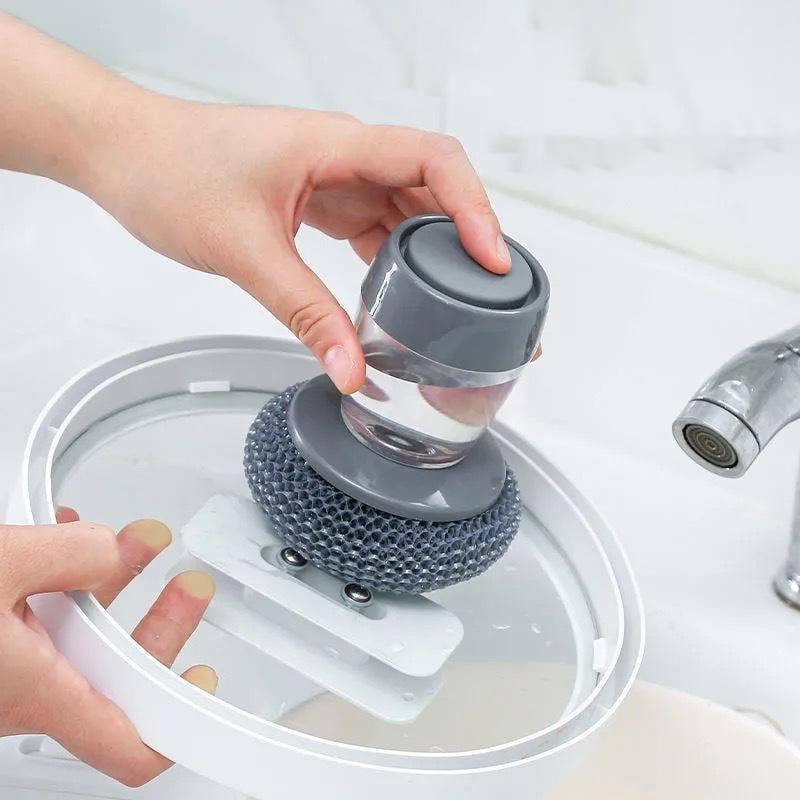 BowLift | Soap Dispenser Brush for the Kitchen - CleanEase
