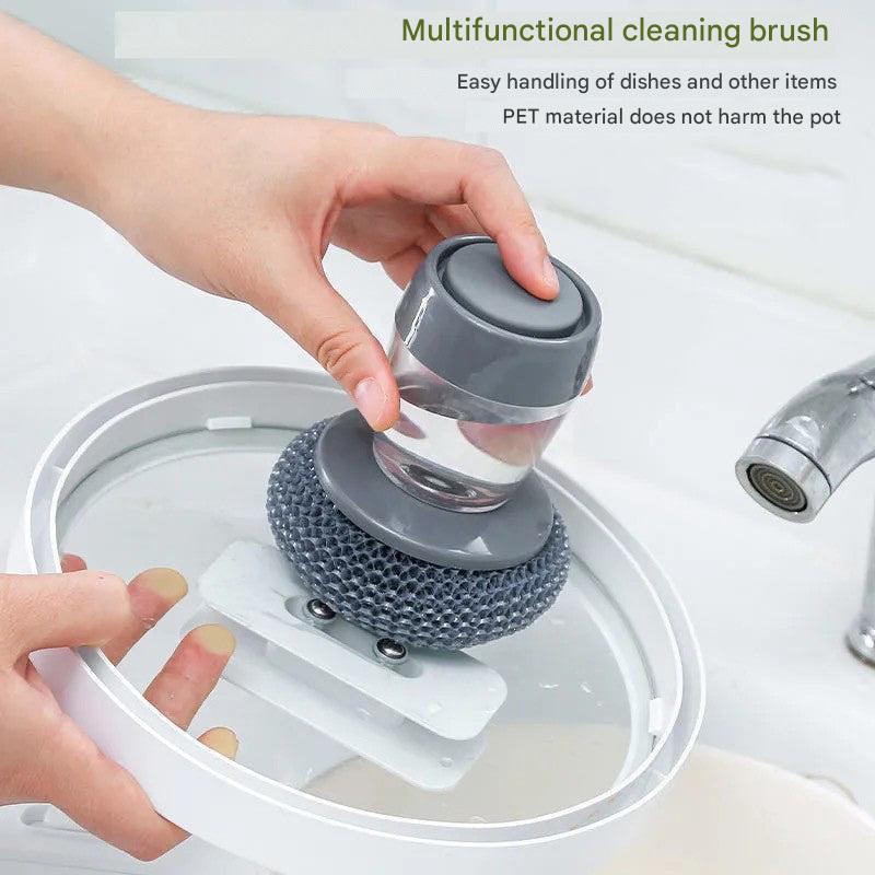 BowLift | Soap Dispenser Brush for the Kitchen - CleanEase