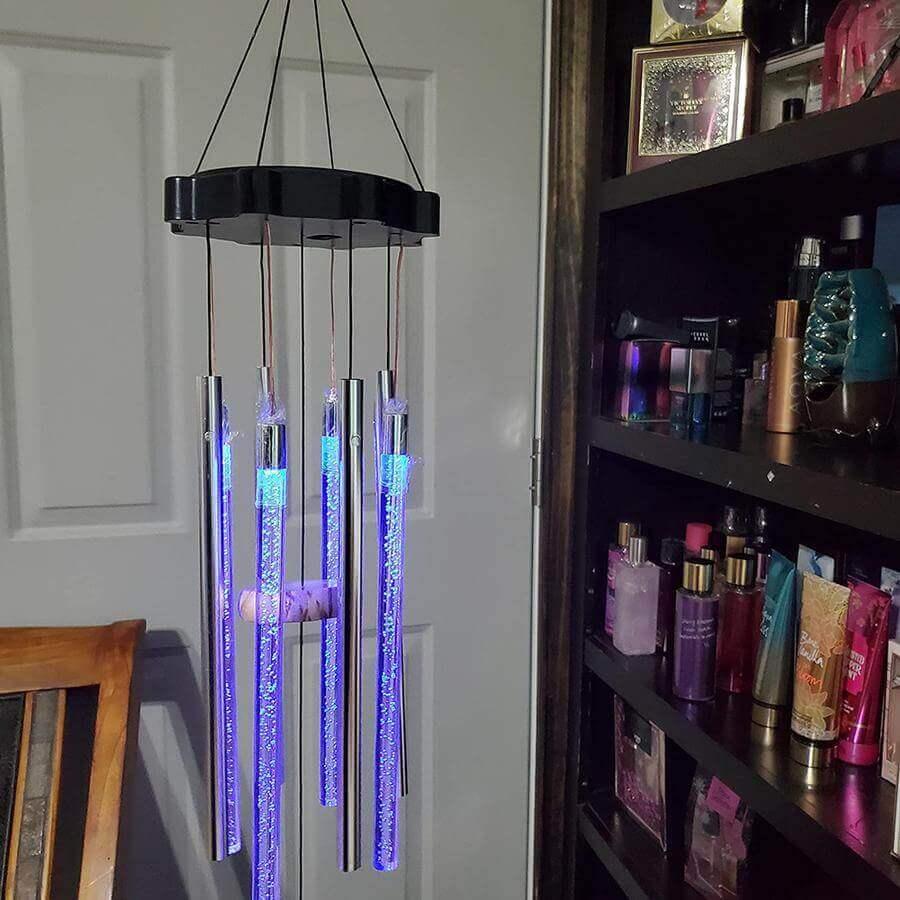 Harmony - Colorful Garden Wind Chime with Light and Sound Bowlift