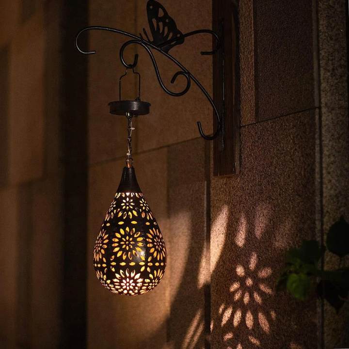 BowLift | Solar Energy Outdoor Hanging Lamp - LumaBright