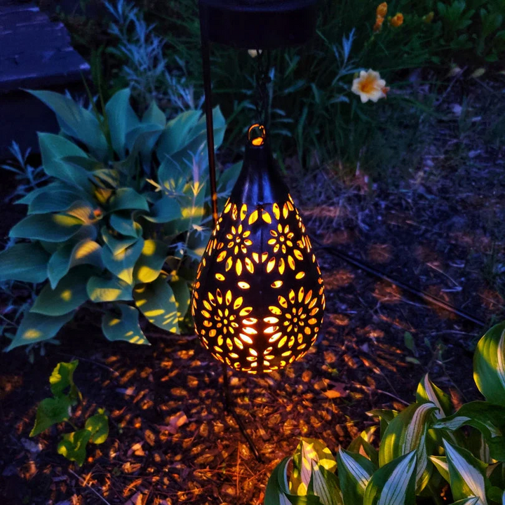 BowLift | Solar Energy Outdoor Hanging Lamp - LumaBright