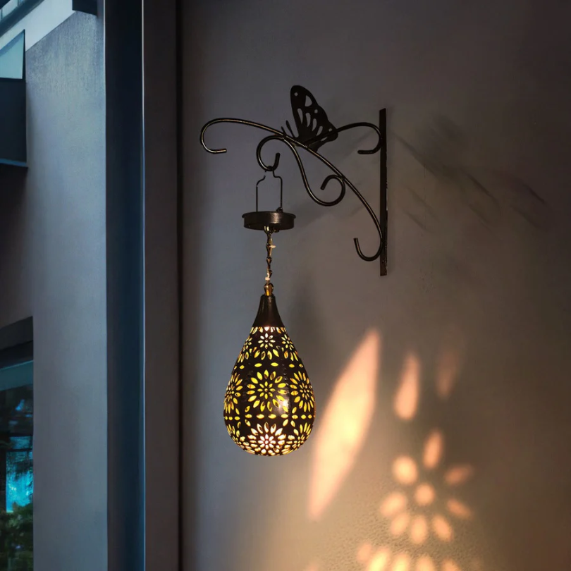 BowLift | Solar Energy Outdoor Hanging Lamp - LumaBright