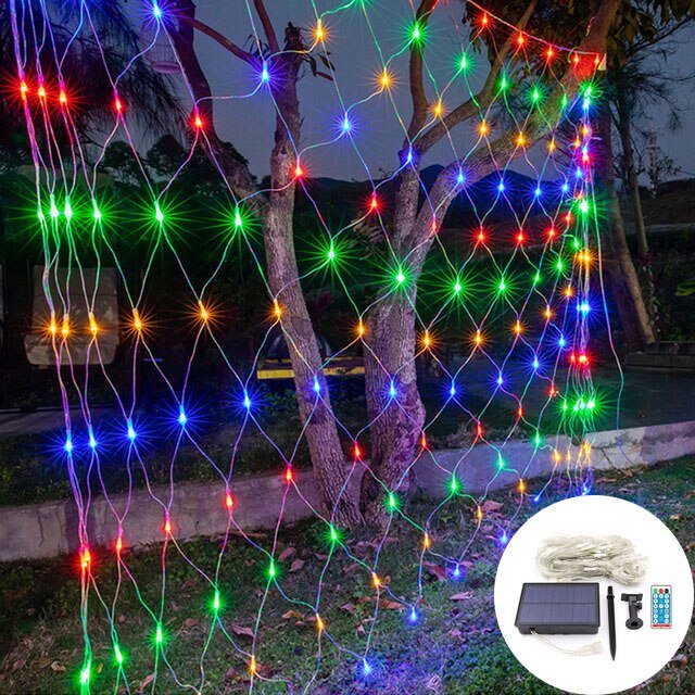 BowLift | Solar Net String Lights