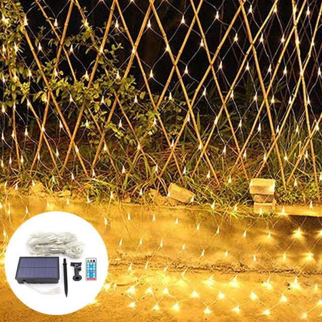 BowLift | Solar Net String Lights