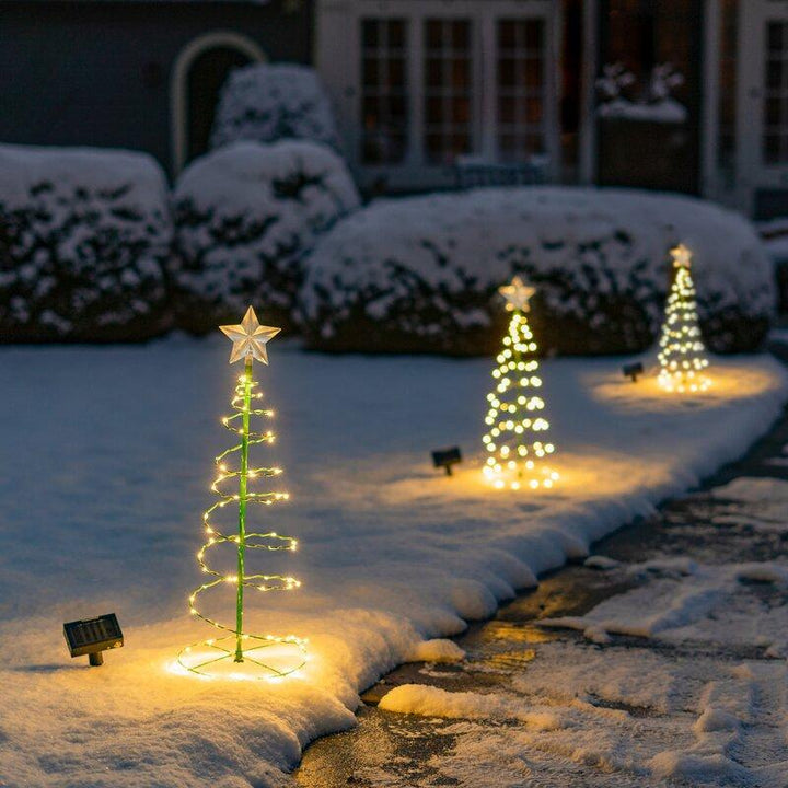 BowLift | Solar Powered Metal Christmas Tree Decoration