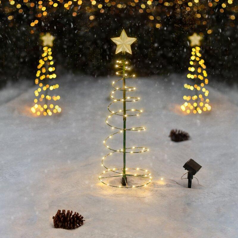 BowLift | Solar Powered Metal Christmas Tree Decoration