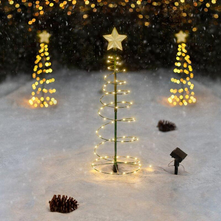 BowLift | Solar Powered Metal Christmas Tree Decoration