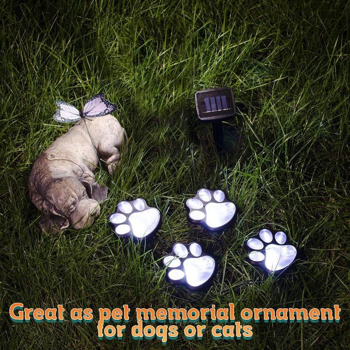 BowLift | Paw Print Garden Lights