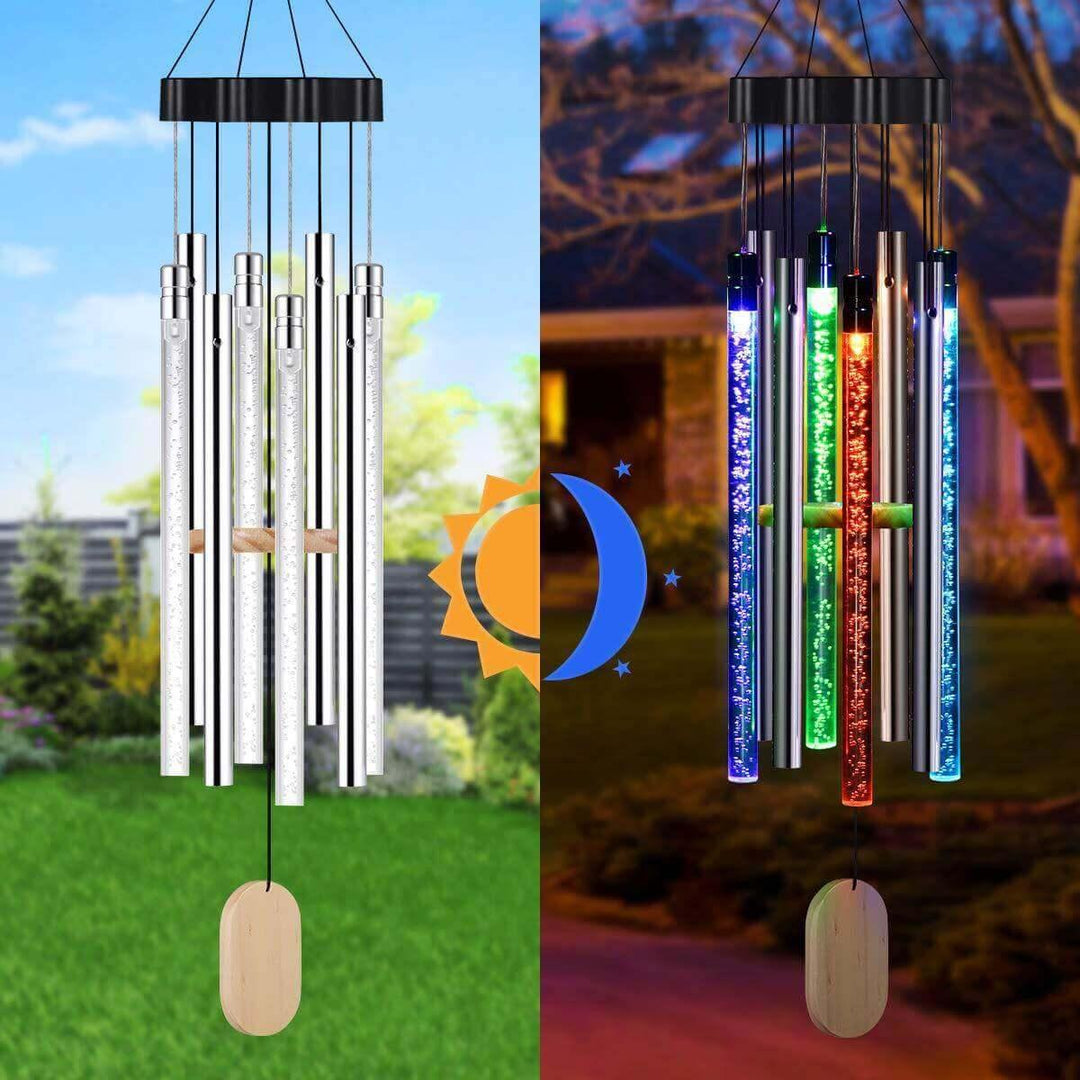Harmony - Colorful Garden Wind Chime with Light and Sound Bowlift