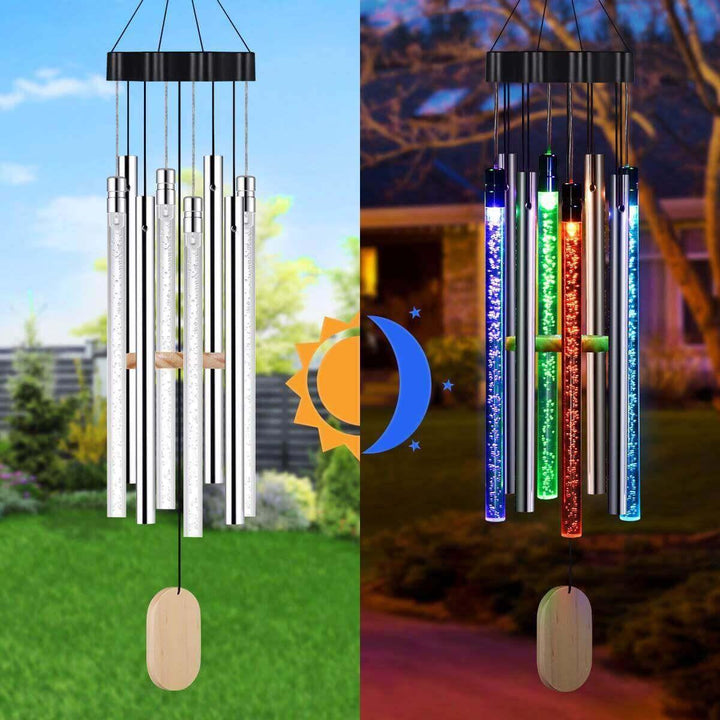 Harmony - Colorful Garden Wind Chime with Light and Sound Bowlift