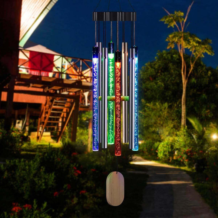 Harmony - Colorful Garden Wind Chime with Light and Sound Bowlift