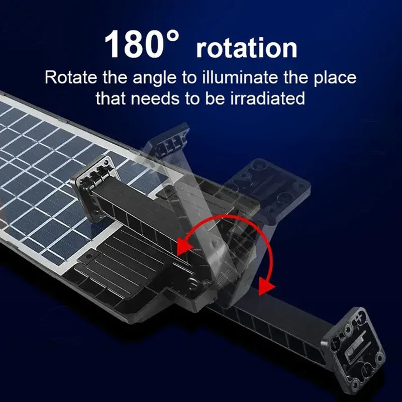 BowLift | High-Powered 250W LED Solar Street Light with Motion Sensor