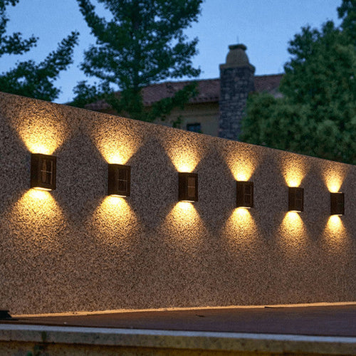 BowLift | Wireless LED Solar Wall Lights Deluxe | Efficient and Cost-Saving Outdoor Lighting