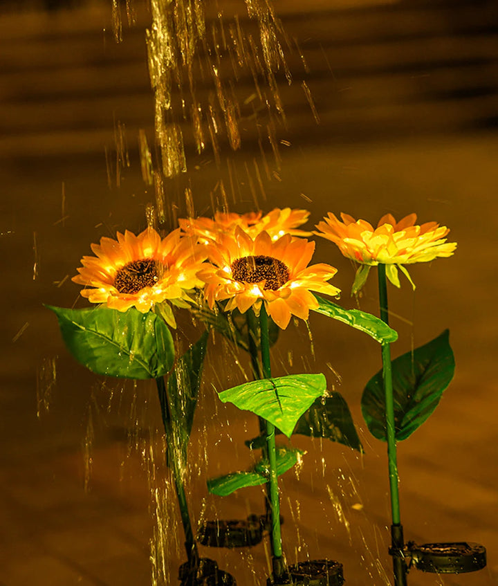 BowLift | SolarBloom Waterproof Solar - Powered Sunflower Lamp