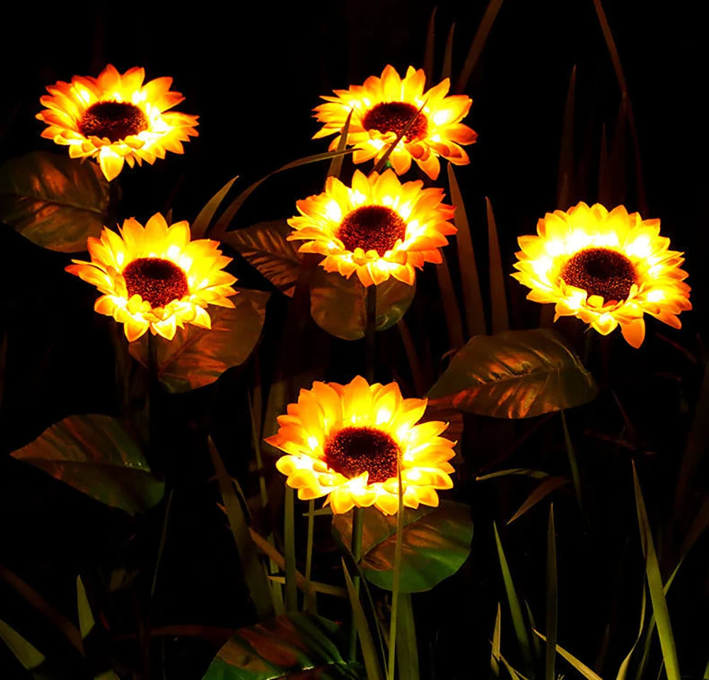 BowLift | SolarBloom Waterproof Solar - Powered Sunflower Lamp