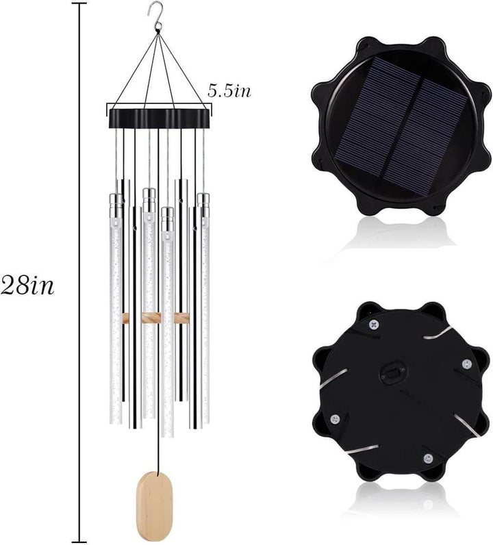 Harmony - Colorful Garden Wind Chime with Light and Sound Bowlift