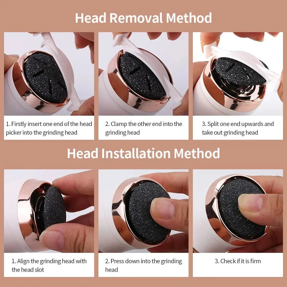 BowLift | SOOTHESECARE – Rechargeable Callus Remover for Silky Soft Feet at Home