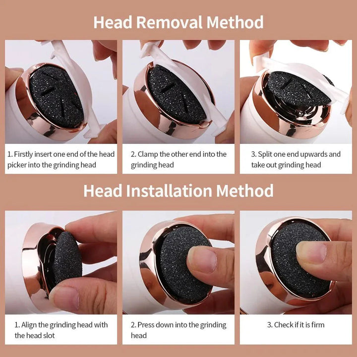 BowLift | SOOTHESECARE – Rechargeable Callus Remover for Silky Soft Feet at Home