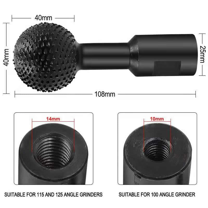BowLift | Spherical grinder attachment