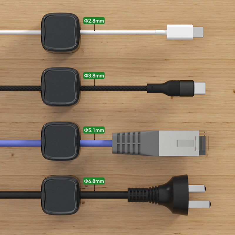 BowLift | Magnetic cable clip holder - set of 6 pcs.
