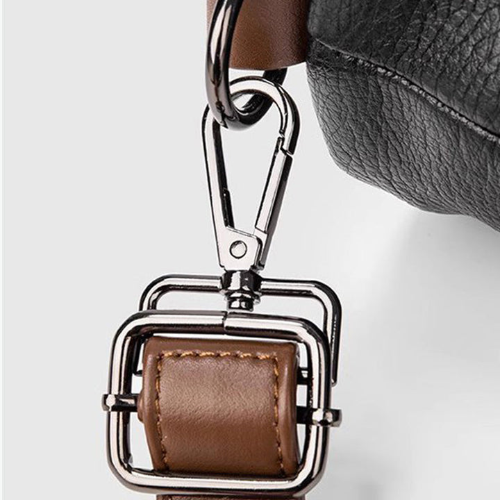 BowLift | Large Capacity PU Leather Bucket Bag