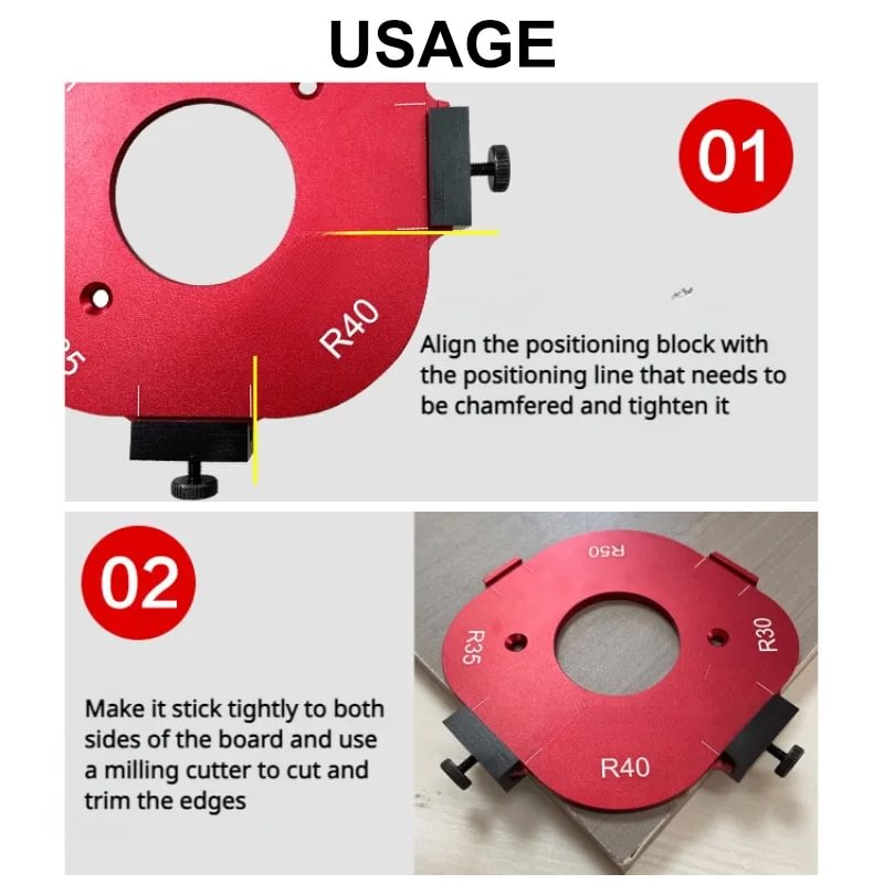 BowLift | 4 In 1 Arc Angle Positioning Template