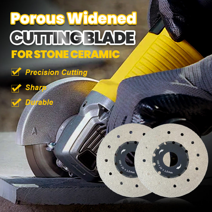 Porous, widened cutting blade | Smooth and precise cuts | Bowlift
