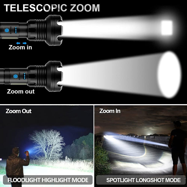 BowLift | LuxeBeam High-Performance Flashlight | Super bright, durable and rechargeable flashlight for any situation