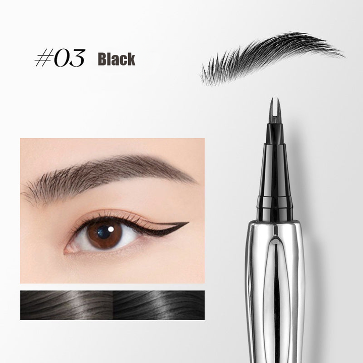 Improved Natural Waterproof Eyebrow Pencil with Micro-Fine Tip (super) Bowlift