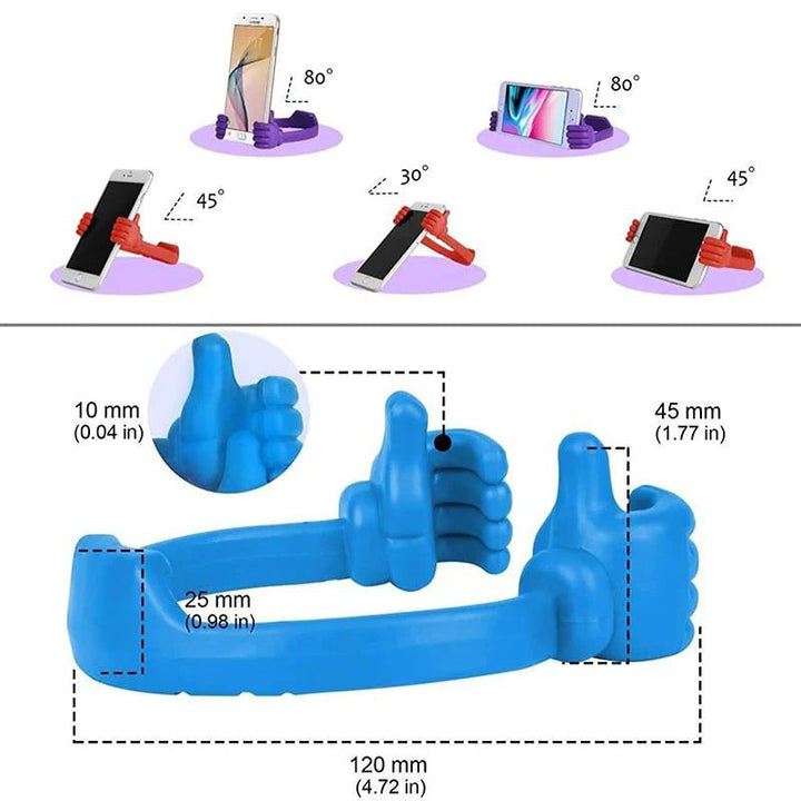 BowLift | Thumbs up holder for mobile phone