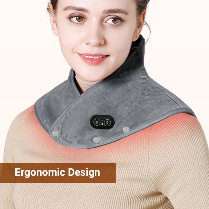 BowLift | Electric neck and shoulder heating pad with vibration
