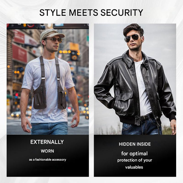 ShadowCarry Pro – Discreet Shoulder Bag for Men | Bowlift
