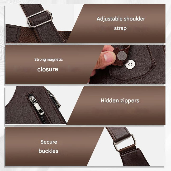 ShadowCarry Pro – Discreet Shoulder Bag for Men | Bowlift